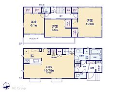 八千代市大和田 2期 新築一戸建て 全3棟 3号棟