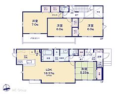 八千代市大和田　2期　新築一戸建て　全3棟 2号棟