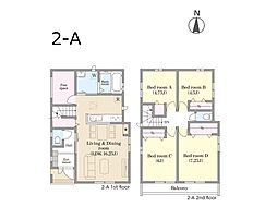 市川市菅野2丁目（市川市本八幡）　7期　新築一戸建て　全4棟 2-A号棟