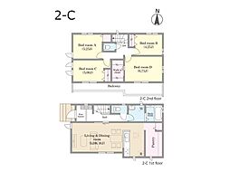 市川市菅野2丁目（市川市本八幡）　7期　新築一戸建て　全4棟 2-C号棟