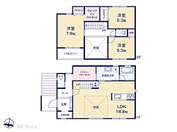 船橋市金杉8丁目　新築一戸建て　全1棟