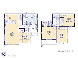 グラファーレ 千葉市花見川区宮野木台4丁目 12期 全2棟 1号棟