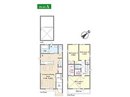 浦安市弁天4丁目　新築一戸建て　全2棟 A号棟