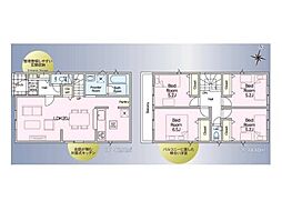 千葉市中央区蘇我3丁目　第7　新築一戸建て　全6棟 1号棟
