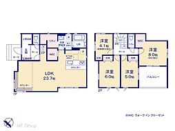 流山市駒木台　2期　新築一戸建て 全1棟 1号棟