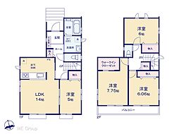 千葉市花見川区朝日ケ丘4丁目　新築一戸建て　全1棟 B号棟