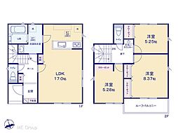 流山市松ケ丘5丁目　24−1期　新築一戸建て　全2棟 1号棟