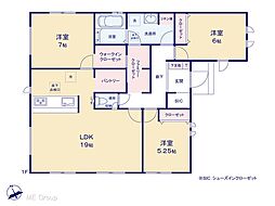 グラファーレ　佐倉市江原台1丁目　8期　全1棟 1号棟
