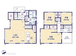松戸市二ツ木　3期　新築一戸建て　全4棟 4号棟