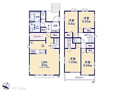 松戸市二十世紀が丘戸山町　新築一戸建て　全5棟 E号棟