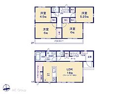 野田市尾崎　新築一戸建て　全2棟 B号棟