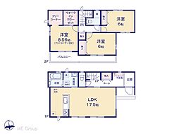 野田市尾崎　新築一戸建て　全2棟 A号棟