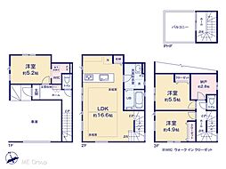 市川市市川南4丁目　4期　新築一戸建て　全1棟 1号棟