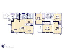 千葉市花見川区畑町　2期　新築一戸建て　全14棟 2号棟