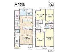 柏市柏　新築一戸建て　全2棟 A号棟