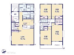 千葉市花見川区こてはし台2丁目 第5 新築一戸建て 全2棟 1号棟
