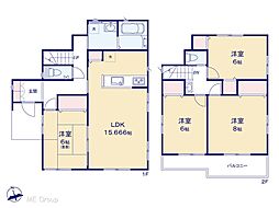 四街道市内黒田　新築一戸建て　全2棟 1号棟