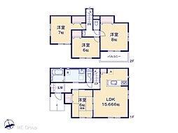 四街道市内黒田　新築一戸建て　全2棟 2号棟