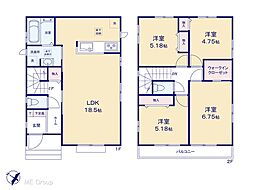 千葉市稲毛区宮野木町　新築一戸建て　全2棟 B号棟