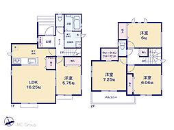 柏市花野井　4 　2期　新築一戸建て　全1棟 2-1号棟