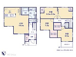 柏市松ヶ崎　9期　新築一戸建て　全1棟 1号棟