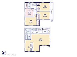 鎌ケ谷市北中沢2丁目　第1　新築一戸建て　全2棟 2号棟