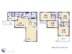 船橋市前原東6丁目　17期　新築一戸建て　全1棟 1号棟