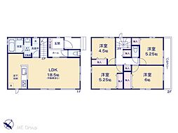 鎌ケ谷市南鎌ケ谷2丁目　新築一戸建て　全1棟 A号棟