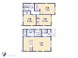 柏市永楽台1丁目　新築一戸建て　全1棟