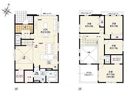 流山市西平井2丁目　10期　新築一戸建て　全1棟 1号棟
