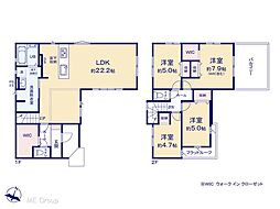 流山市古間木　6期　新築一戸建て　全1棟 1号棟