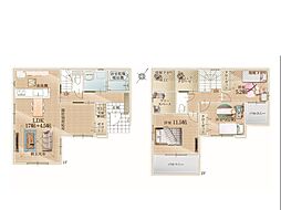 四街道市つくし座1丁目　9期　新築一戸建て　全1棟
