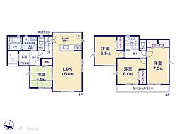 柏酒井根6丁目　第1期　新築一戸建て　全1棟 1号棟