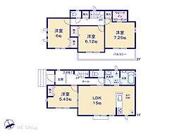 八千代市八千代台北14丁目　新築一戸建て　全2棟 B号棟