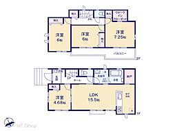八千代市八千代台北14丁目　新築一戸建て　全2棟 A号棟