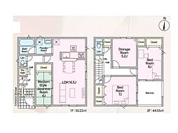 我孫子市我孫子 第6 新築一戸建て 全2棟 2号棟