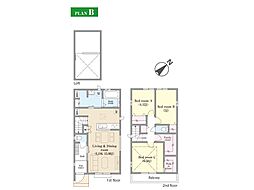 浦安市弁天4丁目 新築一戸建て 全2棟 B号棟