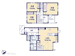 八千代市八千代台北13丁目　新築一戸建て　全2棟 No.1