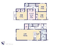 千葉市若葉区千城台北3丁目　新築一戸建て　全1棟 1号棟