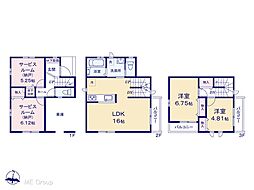 千葉市稲毛区轟町1丁目　新築一戸建て　全1棟 A号棟