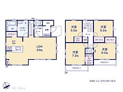 船橋市高根台3丁目　3期　新築一戸建て　全1棟