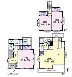 船橋市二宮1丁目　中古一戸建て