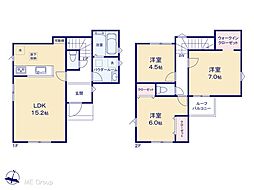 柏市新逆井1丁目　01期　新築一戸建て　全1棟 1号棟