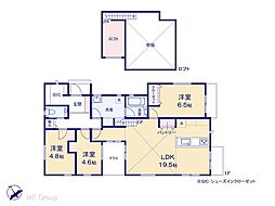 富里市七栄　新築一戸建て　全1棟 24号棟