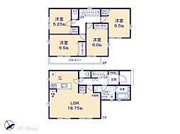 千葉市若葉区若松台2丁目　24−1期　新築一戸建て　全3棟 2号棟