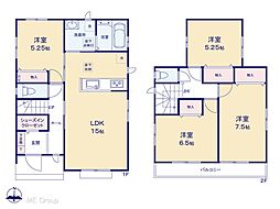 四街道市下志津新田　新築一戸建て 全2棟 B号棟