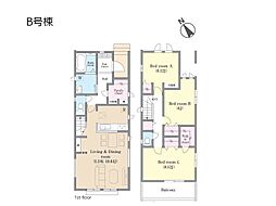 松戸市常盤平西窪町　新築一戸建て　全2棟 B号棟