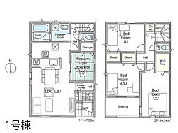 我孫子市東我孫子2丁目　第4　新築一戸建て　全2棟 1号棟