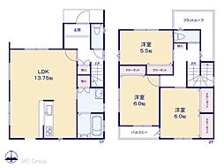 船橋市田喜野井6丁目　一戸建て 15号棟