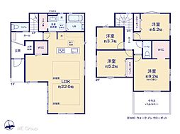 柏市松葉町6丁目 19期 新築一戸建て 全2棟 2号棟